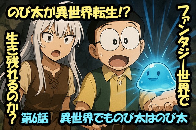のび太が異世界転生！？ファンタジー世界で生き残れるのか？第6話　異世界でものび太はのび太