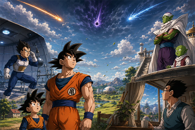 ドラゴンボール外伝 銀河封神伝 第1話｜三つの星より来た侵略者！地球のドラゴンボールを狙う影