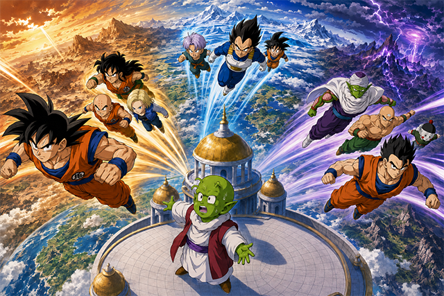 ドラゴンボール外伝 銀河封神伝 第1話｜三つの星より来た侵略者！地球のドラゴンボールを狙う影