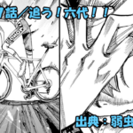 弱虫ペダル ネタバレ感想 877話 「追う！六代！！」ロクちゃんビーストモード発動！！反撃開始！